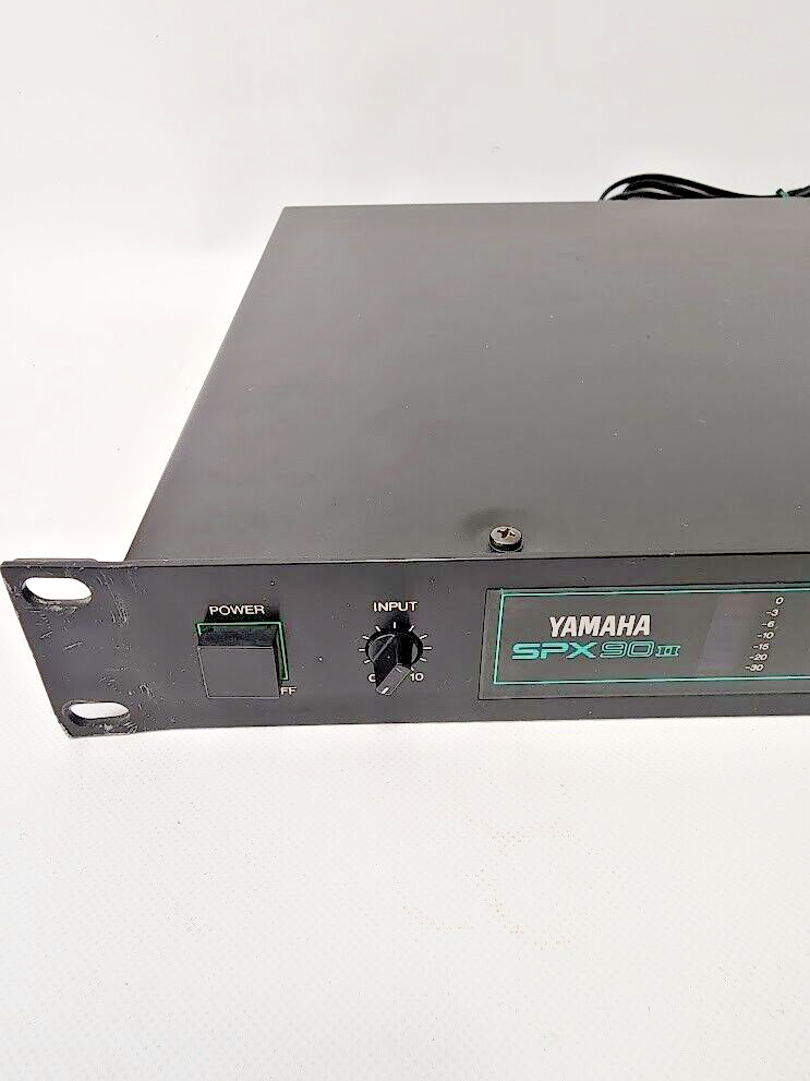 YAMAHA SPX90Ⅱ Rack Mount Reverb Effects Processor tested