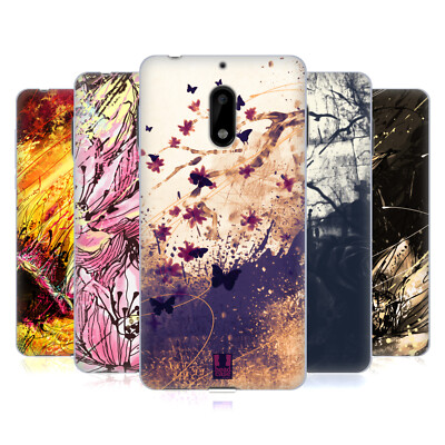 HEAD CASE DESIGNS FLORAL DRIPS SOFT GEL CASE FOR NOKIA PHONES 1