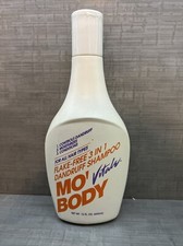 Vintage Mo'Body Flake Free Dandruff Shampoo 15 Oz New Old Stock All Hair Types
