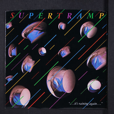 SUPERTRAMP: it's raining again A&M 7'' Single 45 RPM
