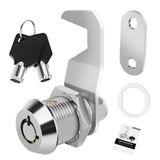 Toolbox Lock With Keys 5/8 Cabinet Cam Lock Keyed Alike Hook Camtool Box Lock F