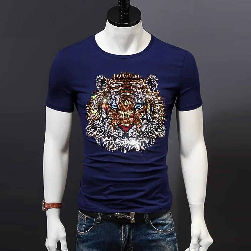 【CPGN STUDIO】Valiant Tiger Short Sleeve T-shirt CPGN STUDIO】Valiant Tiger Short Sleeve T-shirt Men's Short
