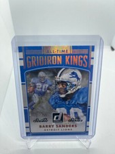 BARRY SANDERS 2016 Panini Donruss All-time Gridiron Kings /250 #17 Color Match