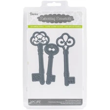 Darice Embossing Essentials Dies and Embossing, Keys