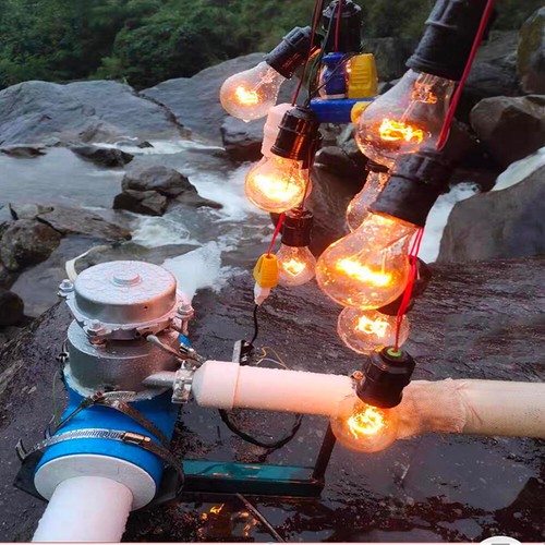 110V 1000W Micro Schräg Hydro Generator Outdoor Hydro Generator - Bild 3 von 6