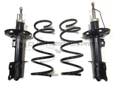 VAUXHALL MERIVA 2003-2010 FRONT SUSPENSION 2 SHOCK ABSORBERS + 2 COIL SPRINGS