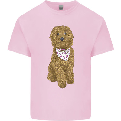 Ein Doodle Goldendoodle Hund Kinder T-shirt Jungen Mädchen