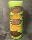 Vtg MCM Royal Haeger Earth Wrap Vase Pottery Lava Glaze Green Brown Retro