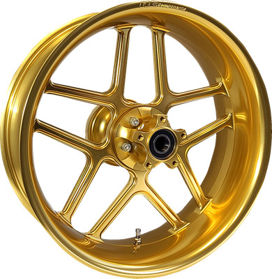 RC COMPONENTS 185-140G-RAC Wheel - Laguna - Rear - Single Disc/with ABS - Gold
