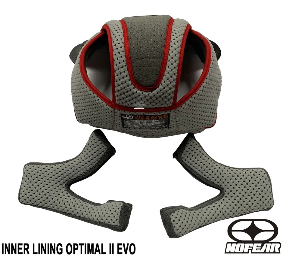 NO FEAR OPTIMAL EVO 2 INTERIEUR DE CASQUE INNER LINING - Photo 1/1