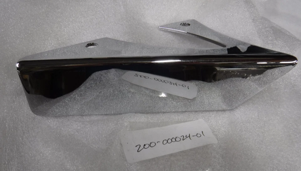 OEM BIG DOG MOTO MASTÍN CROMO CINTURÓN TRASERO PROTECTOR BDM 200-000024-01 W31-94G Foto 2 de 2