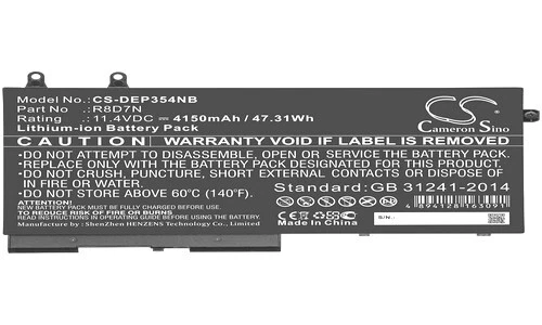 Battery For DELL Precision153540 DELL R8D7N - Picture 3 of 5