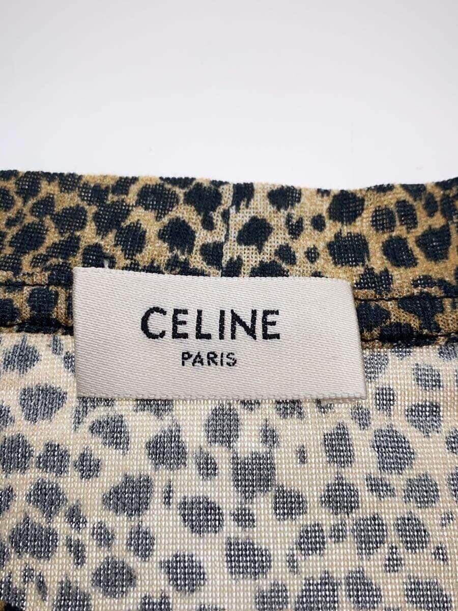 CELINE T SHIRT L SILK Brown LEOPARD 2X314647F Used | eBay CELINE T SHIRT L SILK Brown LEOPARD 2X314647F Used | eBay