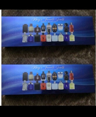 Macys 18-Pc Favorites Scents Sampler Discovery Set For Him LOT OF 2! SEND OFFERS