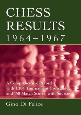 Chess Results, 1964-1967 : A Comprehensive Record with 1,204 Tournament Cross...