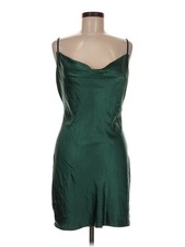 Nasty Gal Inc. Women Green Cocktail Dress 8