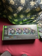 Razer Hanbo Chroma RGB AIO CPU Liquid Cooler 360mm aRGB Pump Cap Black