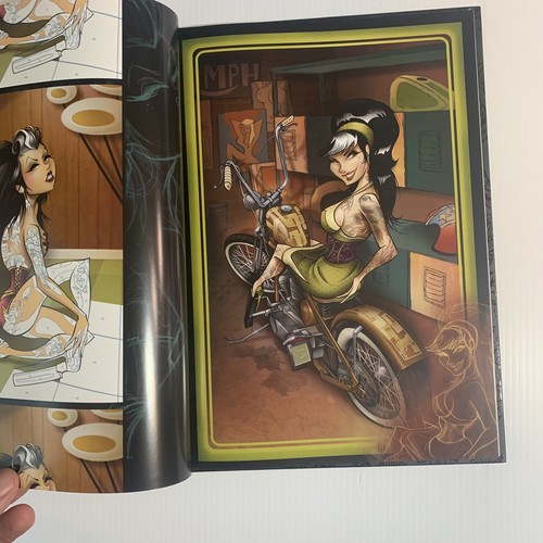 Art of Tyson McAdoo Book - The Death of Me - 2007 First Edition HC Signed Sketch - Foto 8 di 18