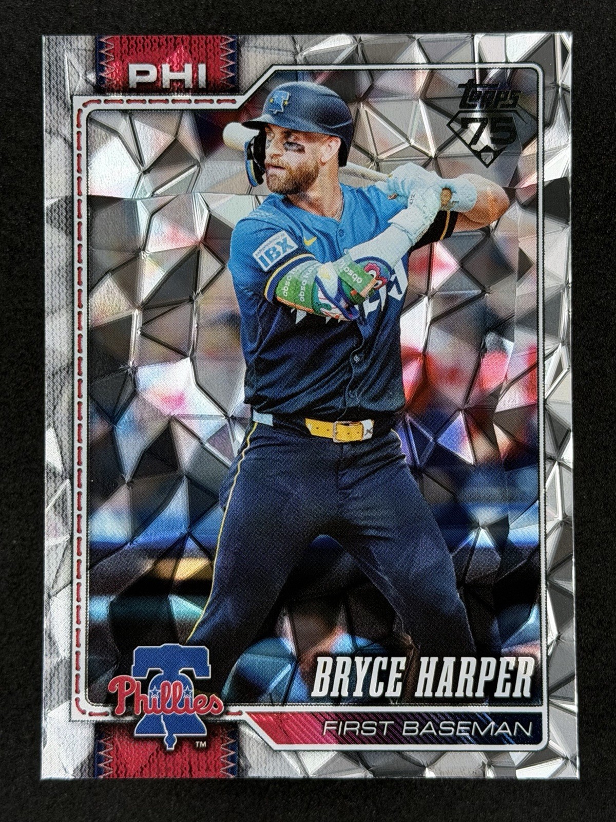 2026 Topps Series 1 - Bryce Harper #250 Diamante Foil Parallel