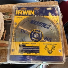 Irwin Industrial Tools 14076 10-Inch 80-Teeth 5/8-Inch Arbor Miter Saw Blade
