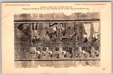 Antique Postcard British Museum's Egyptian Antiquities London, Uk 1900s