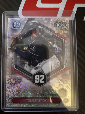 #ad Topps 2026 Chrome Tommy Troy Arizona Diamondbacks Top 100 BTP 92 150 $4.00