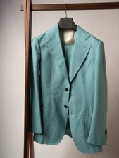 Turquoise Green Suitsupply Suit 34r