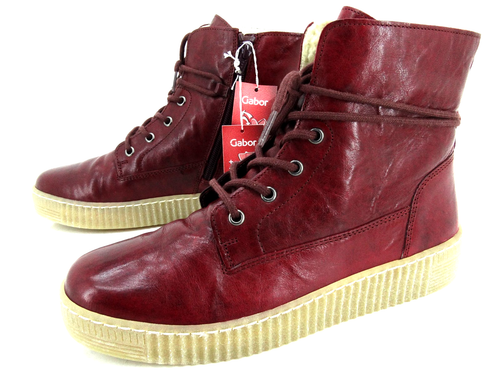 Gabor Chaussures Bottes Bottines Doublé Taille 40 Royaume-Uni 6,5 Cuir - Photo 4 sur 11