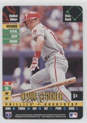 1995 Donruss Top of the Order Kevin Stocker c7w