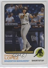 2022 Topps Heritage Minor League Edition Dariel Lopez #200 3d5