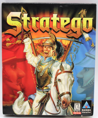 Stratego COMPLETE Windows PC BIG BOX CD-Rom Video Games Hasbro