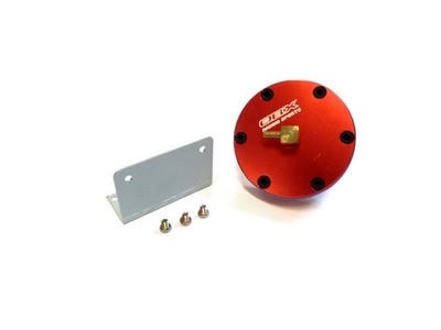 OBX Fuel Management Unit FMU 8:1 3AN Fitting Universal Multi-Port Red