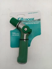 Gilmour 7 Pattern Adjustable Multi-Pattern Metal Watering Nozzle - Green