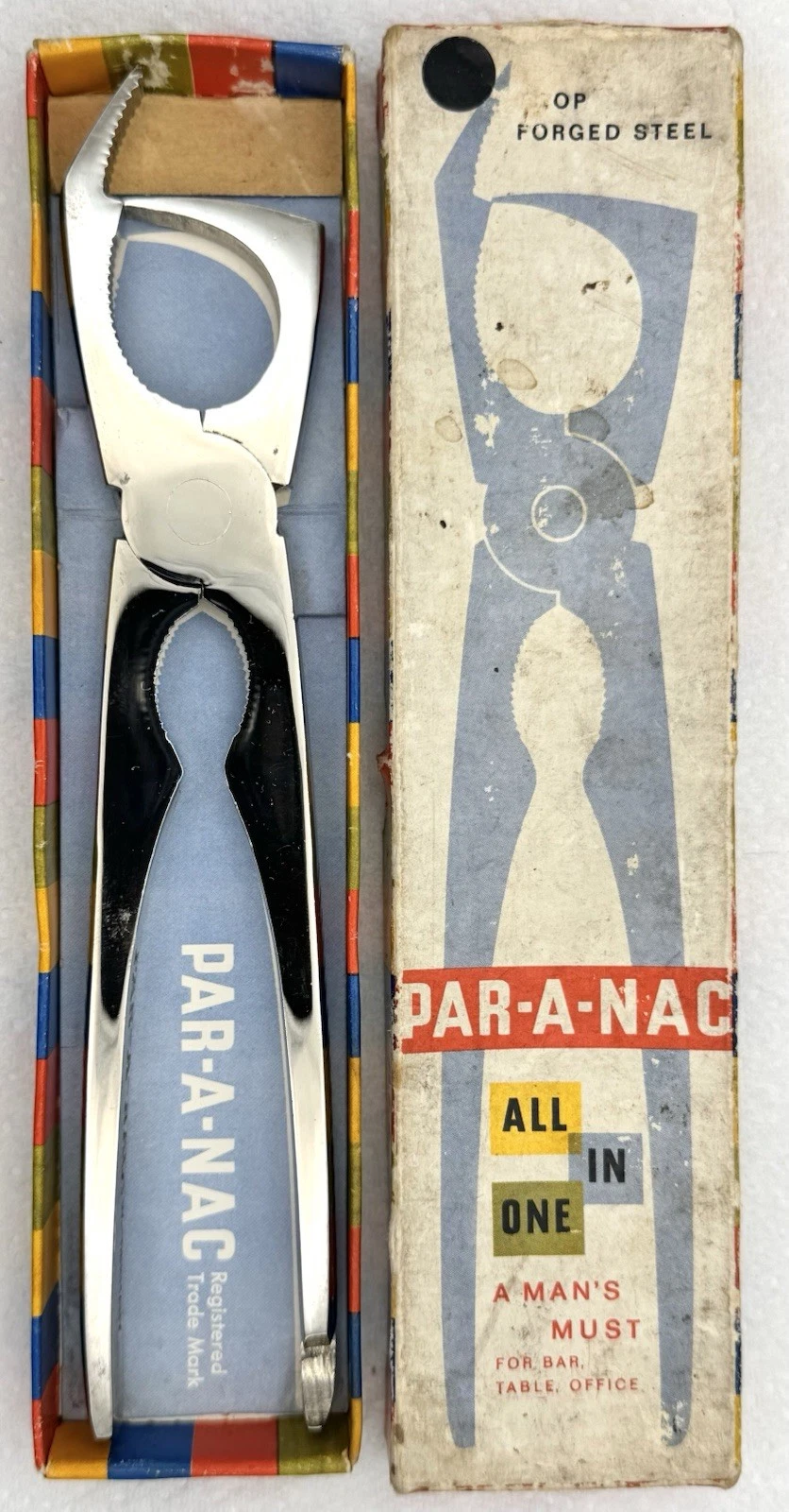 1950’s West German Par-A-Nac Nutcracker and All in One MultiTool - Original Box
Opens in a new windo