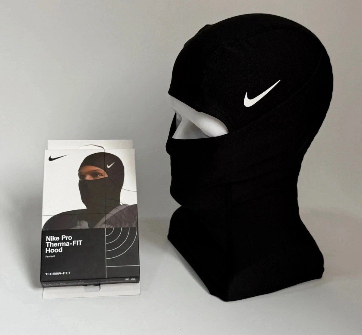 Nike Pro Ski Mask バラクラバ Nike Pro Therma-Fit Hyperwarm Balaclava Hood Ski Mask Black