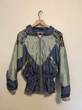 Vintage 90s Track Suit Windbreaker Jacket Women  s Size Small