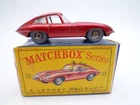 VINTAGE MATCHBOX LESNEY No.32b JAGUAR E TYPE IN ORIGINAL BOX 1962