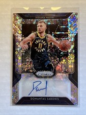 2018 Prizm Domantas Sabonis Disco Auto Thunder Pacers Kings All Star SP SSP