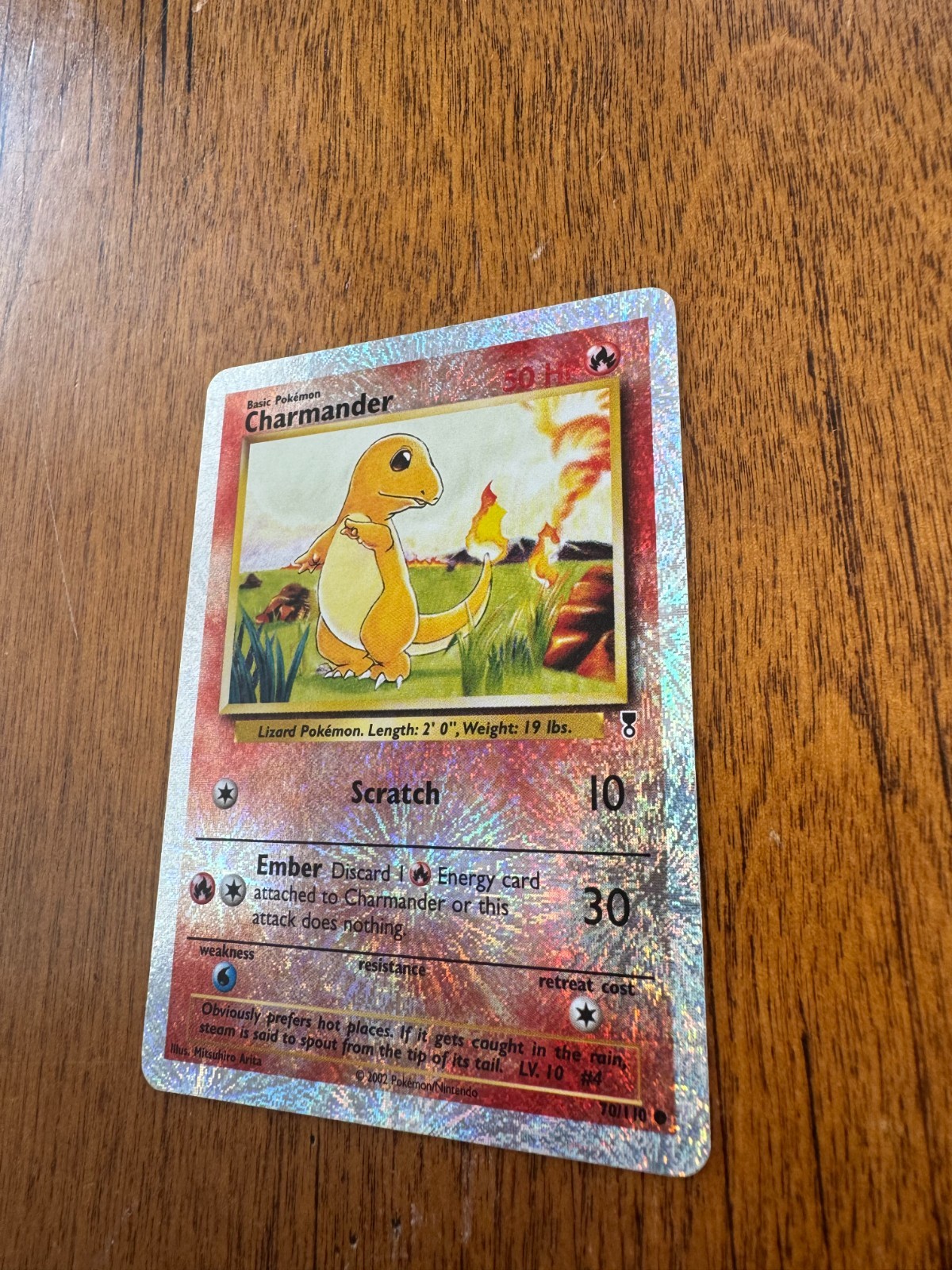 Charmander 2002 Legendary Collection #70 Reverse Holo Price Guide