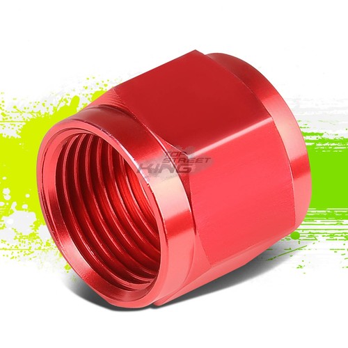 10AN AN10 FEMALE FLARE TO MALE 8AN AN8 RED ALUMINUM FINISH FITTING ADAPTER - Foto 11