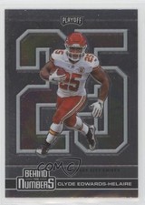 2020 Panini Playoff Behind The Numbers Clyde Edwards-Helaire #BTN-29 13rw