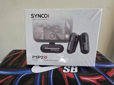 SYNCO P2XL P1/P2X Digital 2.4GHz Wireless Lavalier Microphone (iPhone, Podcasts)