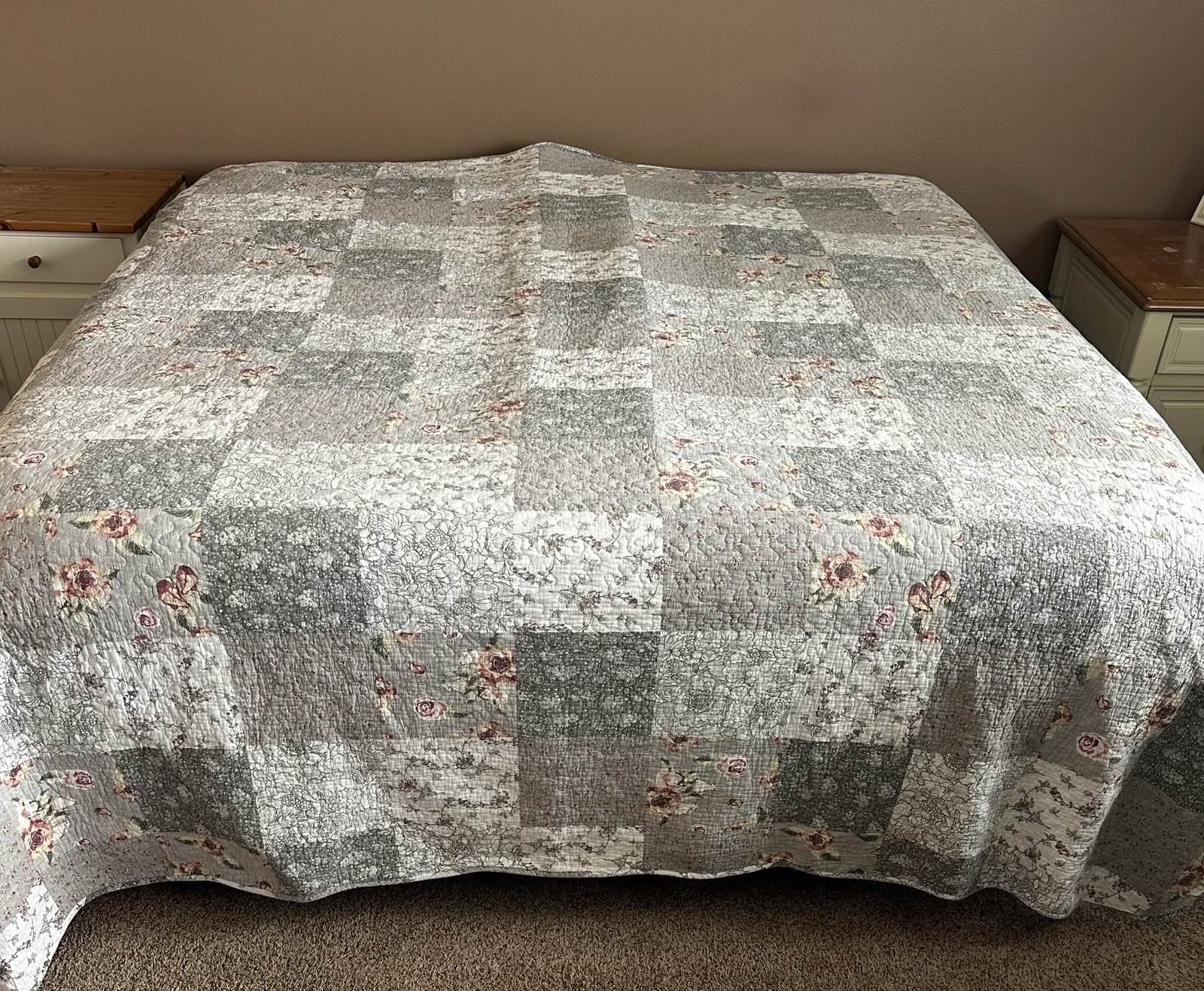 Greenland Home Fashions Barefoot Bungalow Giulia Patchwork Q