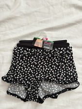 NEW Maidenform Panty Everyday Luxe Boy Shorts 3-Pack Size Large 7 DM3TBS