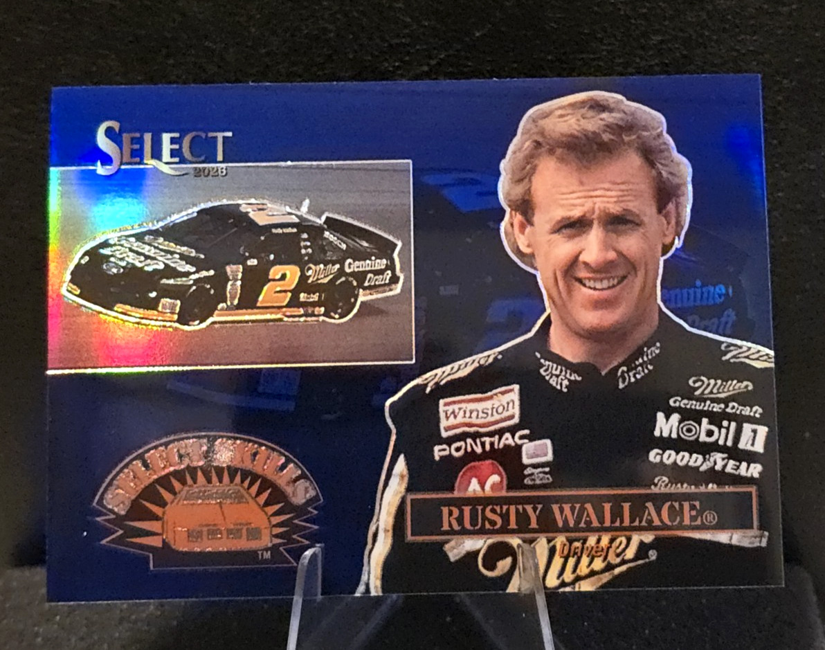 2026 Select Nascar Rusty Wallace Select Skills True Blue /49