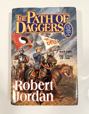 The Path of Daggers - The Wheel of Time Hardcover Book - Robert Jordan VGC