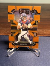 2023 Panini Select - Concourse C.J. Stroud #41 Orange Prizm Die-Cut /499 (RC)