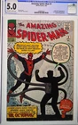 Amazing Spider-Man #3 - Marvel Comics 1963 CGC 5.0 Origin and 1st appearance of