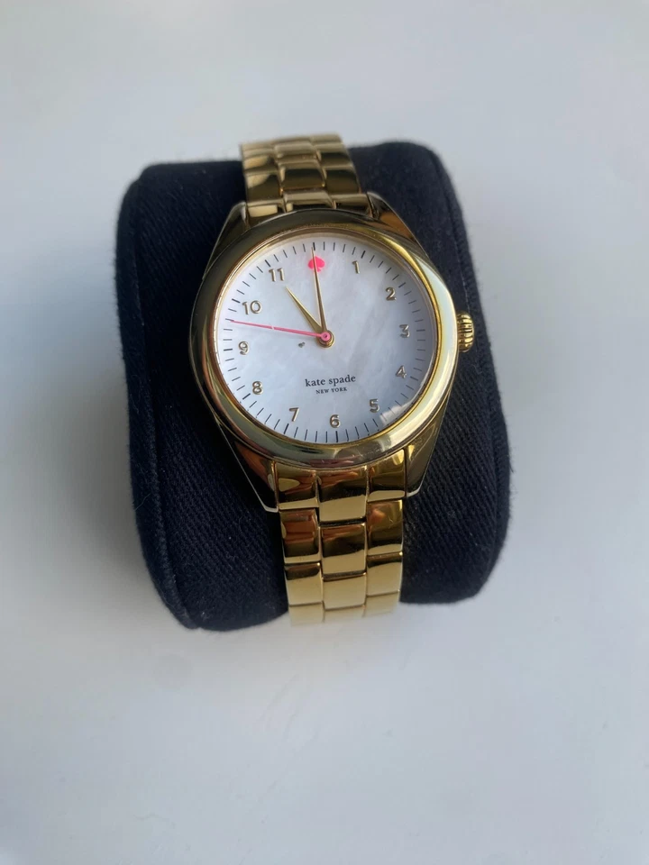 Kate Spade Women's Watch Seaport Quartz Mother of Pearl Dial Rose Gold Steel - Image 2 of 4