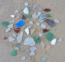 LOT 1 of Genuine Sea Glass from lifetime collection Cape Cod and Maine beaches.